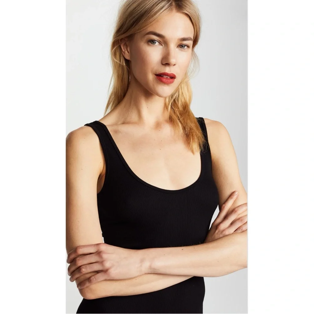 Enza Costa Rib Tank Dress - Picture 4 of 8